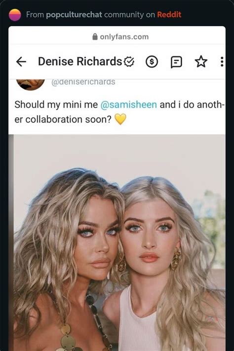 denise richards onlyfans nude leaked|Sami Sheen Nude Onlyfans Leak! NEW – Fapfappy